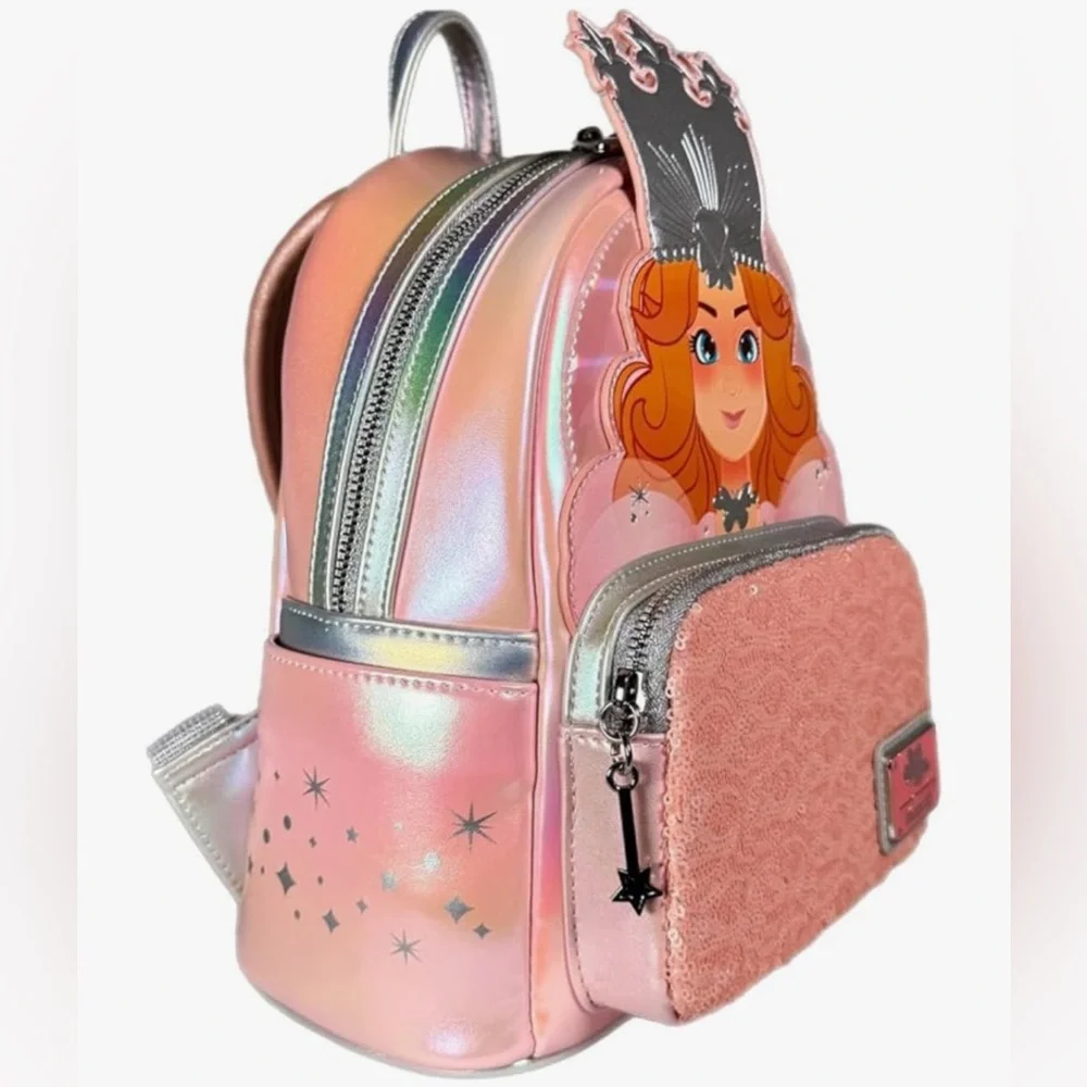 Loungefly WOZ Glinda the Good Witch Cosplay Mini Backpack